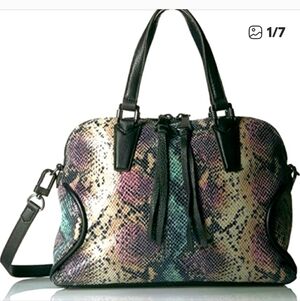 Aimee KESTENBERG PRESLEY Multicolor Snake Dome Sachel